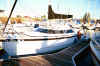 Boat at Stockton Marina, Stockton, California. 